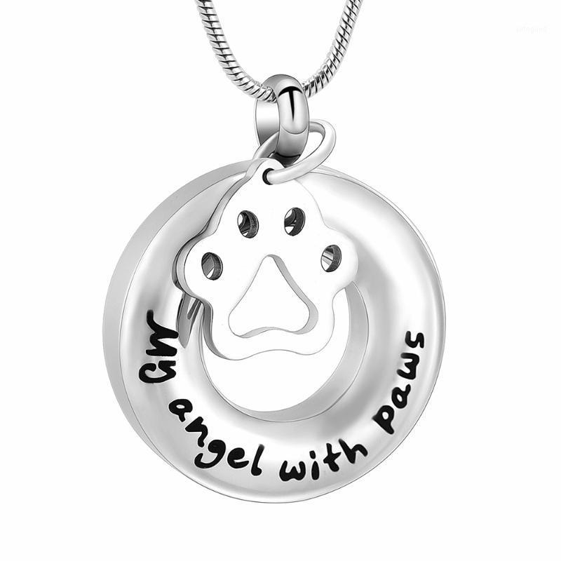 Chains Memorial Pendant For Ashes My Angel With Paws Keepsake Necklace Hold Dog Charm Circle Stainless Steel Cremation Jewelry Urn1
Chains Memorial Pendant For Ashes My Angel With Paws Keepsake Necklace Hold Dog Charm Circle Stainless Steel Cremation Jewelry Urn1