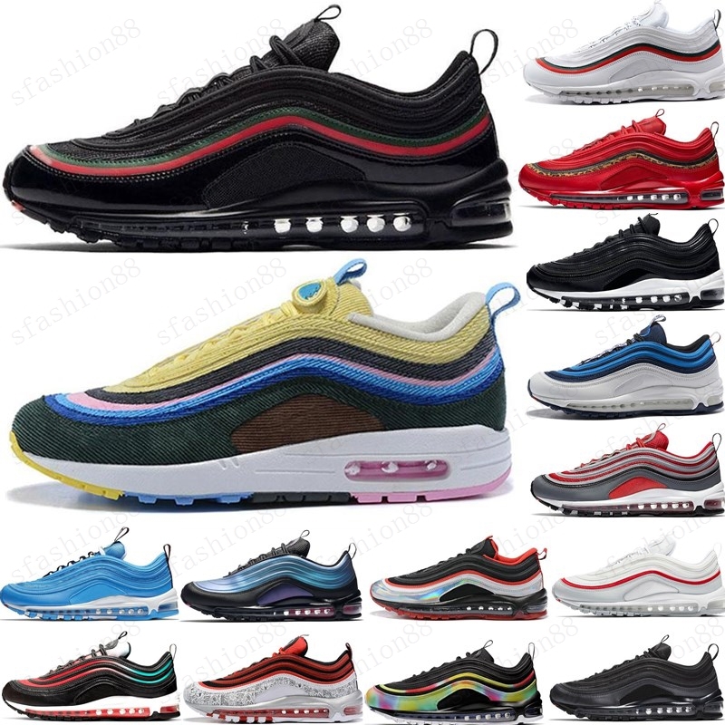 2021 Black Bullet MSCHF x INRI Jesus running shoes men women 97s Reflective Leopard Bred Red Leopard triple black sports sneakers 36-45
2021 Black Bullet MSCHF x INRI Jesus running shoes men women 97s Reflective Leopard Bred Red Leopard triple black sports sneakers 36-45