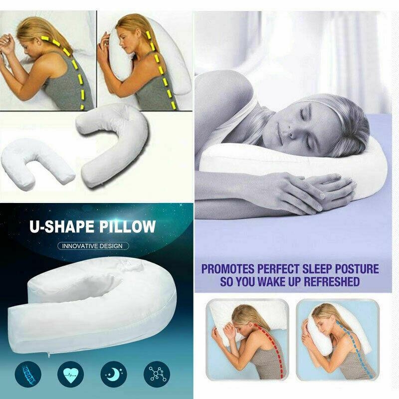 Solid U-shape Cotton Neck&Back Pillow Side Sleeper Spine Neck Protect Soft Back Pillow Hold Your Neck Spine Health Sleep
Solid U-shape Cotton Neck&Back Pillow Side Sleeper Spine Neck Protect Soft Back Pillow Hold Your Neck Spine Health Sleep