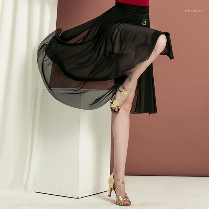New Fashion Latin Dance Practice Clothes Female Adult Sexy Split Training Mesh Skirt Rumba Tango Samba Competition Wear DWY41231, Black
New Fashion Latin Dance Practice Clothes Female Adult Sexy Split Training Mesh Skirt Rumba Tango Samba Competition Wear DWY41231, Black
