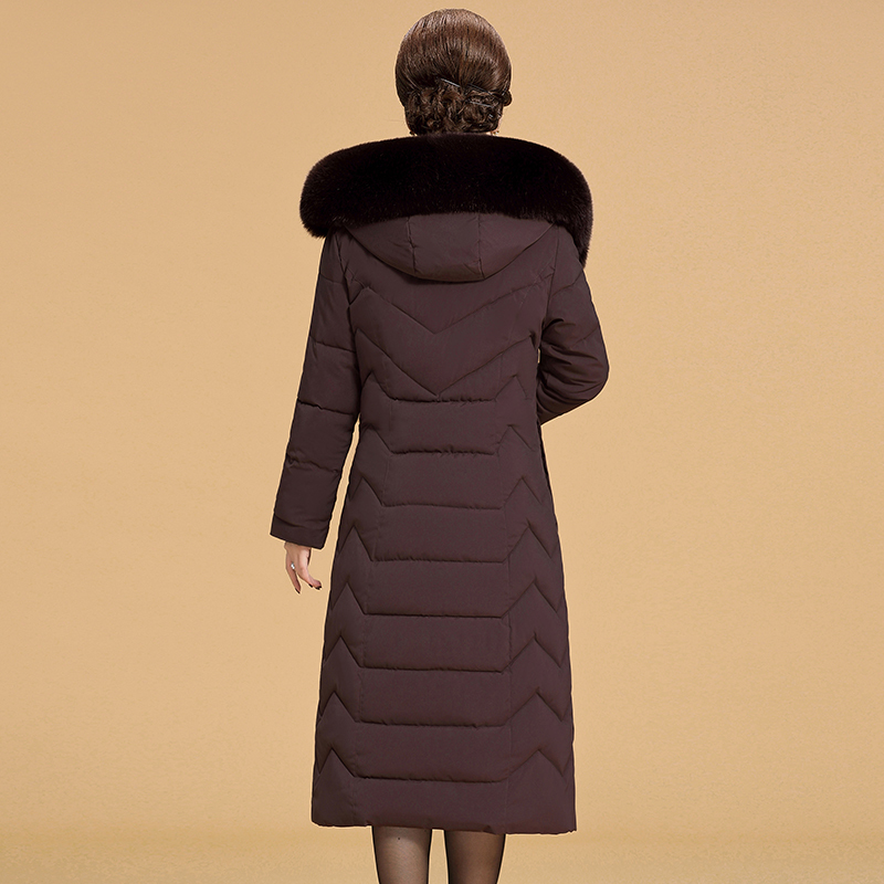 Warm Winter Jacket Women Plus Size 5XL 6XL Womens Long Parkas Hooded Fur Collar Slim Women's Down Cotton Jacket Winter Coat 201026