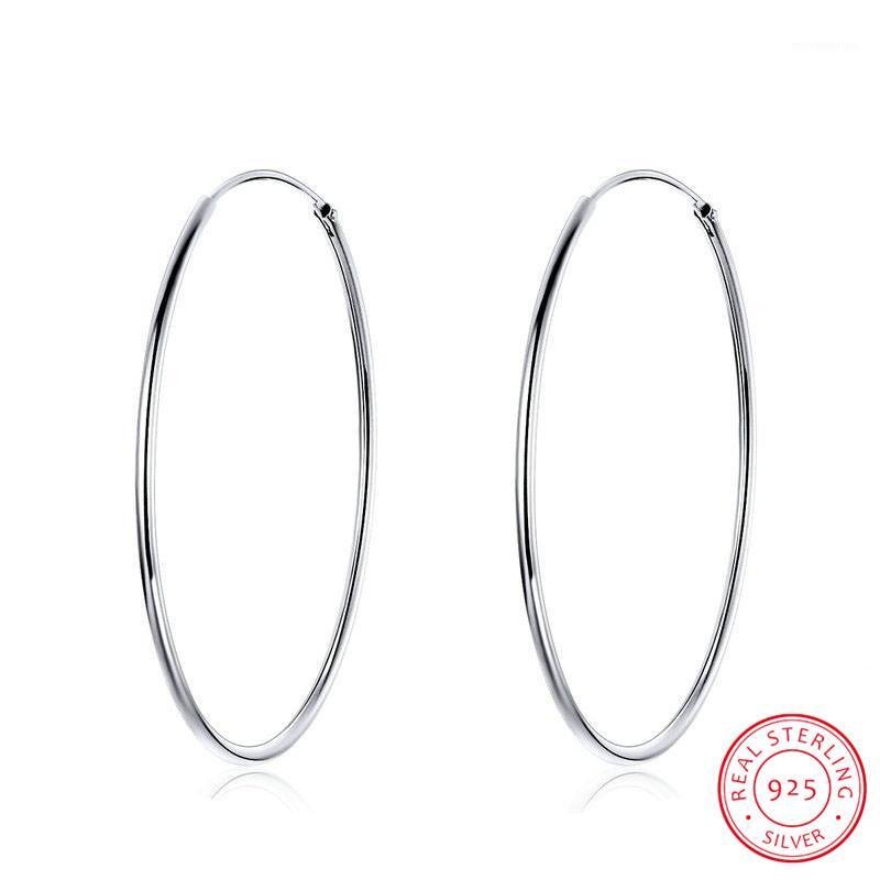 2020 Big Hoop Earrings for Women Sterling Silver 925 Jewelry Female Fashion Woman Earrings 50mm Fine Jewelry SCE5981
2020 Big Hoop Earrings for Women Sterling Silver 925 Jewelry Female Fashion Woman Earrings 50mm Fine Jewelry SCE5981