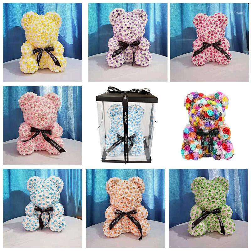 2020 New style 40cm Rose Teddy Bear Soap Foam Rose Bear With Gift Box for Christmas day Valentines Day Girlfriend Birthday Gift1, 40cm colorful
2020 New style 40cm Rose Teddy Bear Soap Foam Rose Bear With Gift Box for Christmas day Valentines Day Girlfriend Birthday Gift1, 40cm colorful