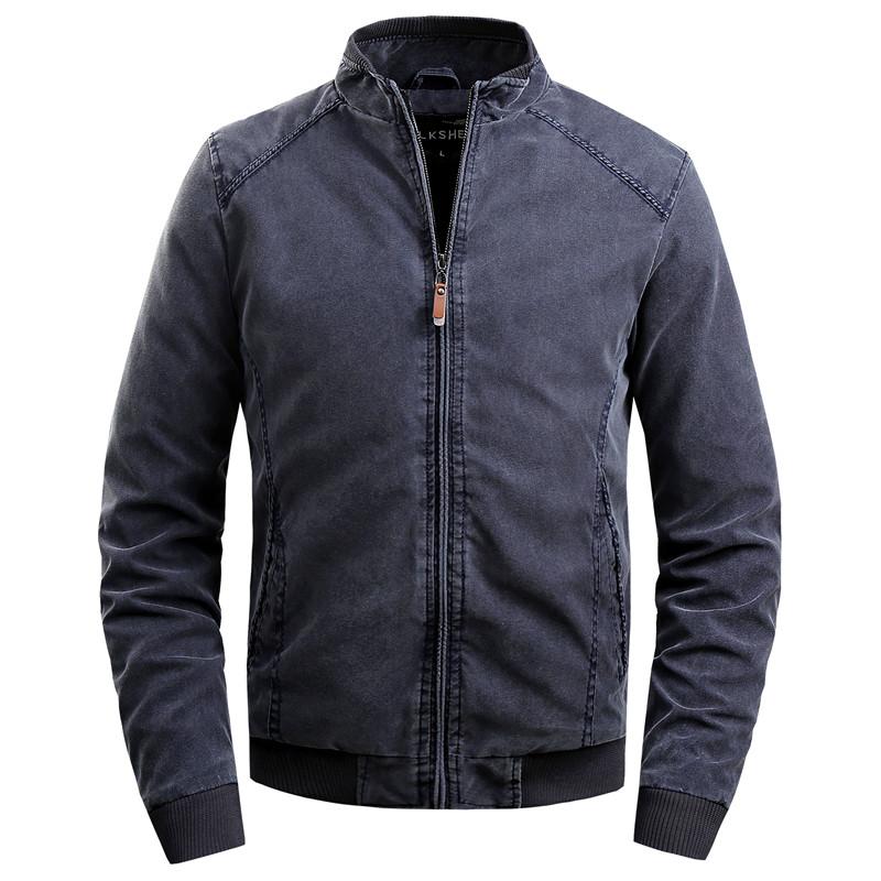 2020 New Plus Cotton Mens Jackets Stand Collar Simple Casual Men's Jacket Solid Color Warm Long Sleeve Autumn Winter Jaket Men, Black
2020 New Plus Cotton Mens Jackets Stand Collar Simple Casual Men's Jacket Solid Color Warm Long Sleeve Autumn Winter Jaket Men, Black
