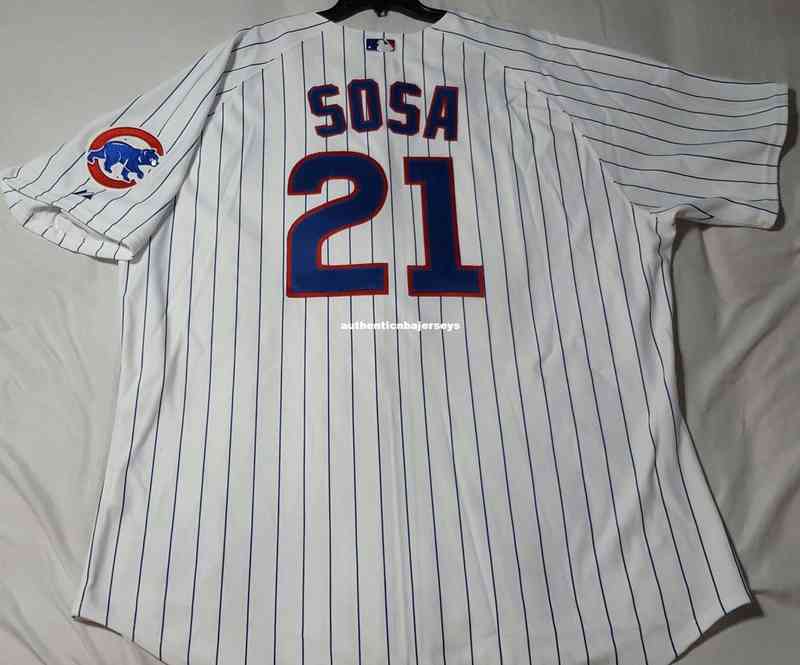 Throwback Cheap! Majestic Pinstripe #21 Sammy Sosa on Field Jersey Mens Stitched Wholesale Big and Tall Size Xs-6xl Baseball Jerseys, White
Throwback Cheap! Majestic Pinstripe #21 Sammy Sosa on Field Jersey Mens Stitched Wholesale Big and Tall Size Xs-6xl Baseball Jerseys, White