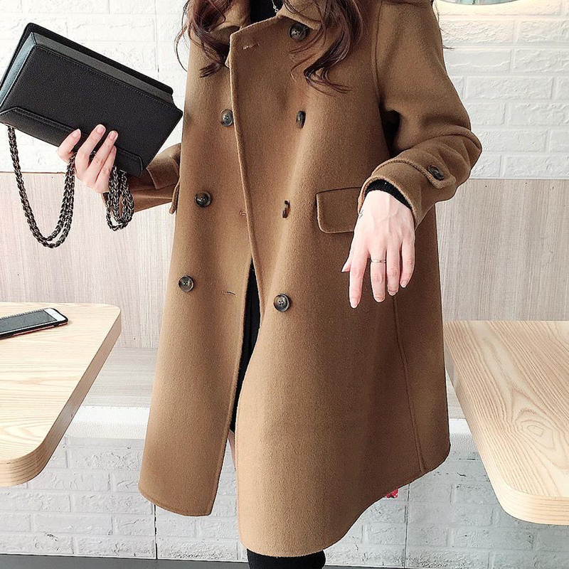 2021 New Double Breasted Wool Solid Woman's Jacket Quilted Hot Cotton Camel NLXH, Cyan
2021 New Double Breasted Wool Solid Woman's Jacket Quilted Hot Cotton Camel NLXH, Cyan