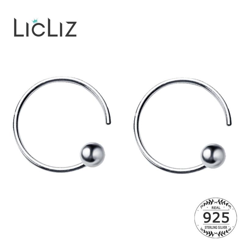 LicLiz New 925 Sterling Silver Open Hoop Earrings for Women 8mm/10mm Simple 925 Silver Jewelry Small Ball Bijoux LE0565
LicLiz New 925 Sterling Silver Open Hoop Earrings for Women 8mm/10mm Simple 925 Silver Jewelry Small Ball Bijoux LE0565