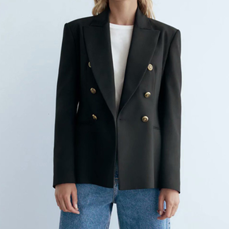 2021 New Autumn Winter Women Blazers Fashion Ladies Double Breasted Office Jackets Elegant Girls Suit Causal Outfits Zssm
2021 New Autumn Winter Women Blazers Fashion Ladies Double Breasted Office Jackets Elegant Girls Suit Causal Outfits Zssm