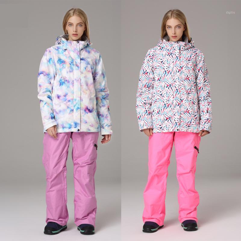 Ski Suit Winter Warm Women Waterproof Windproof Skiing and Snowboarding Jacket Pants Set Female Snow Costumes Outdoor SportWear1, 02
Ski Suit Winter Warm Women Waterproof Windproof Skiing and Snowboarding Jacket Pants Set Female Snow Costumes Outdoor SportWear1, 02