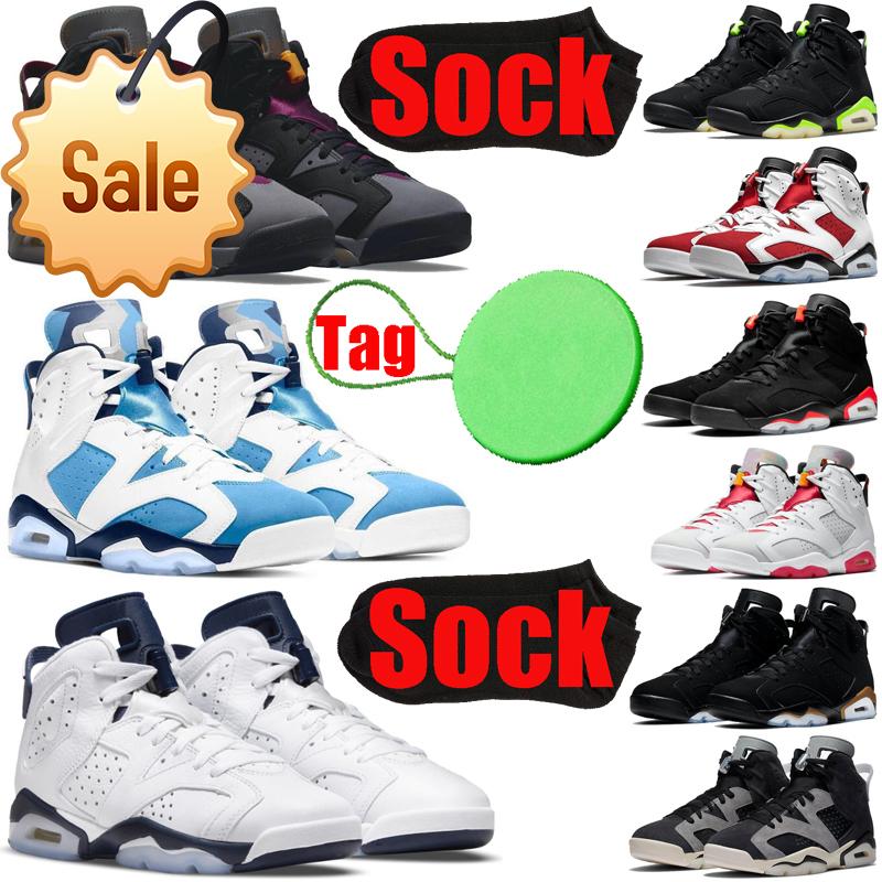2022 With Sock Tag 6 6s Men Basketball Shoes Jumpman Bordeaux Unc Electric Green British Khaki Carmine Hare Midnight Navy Sports Sneakers Mens
2022 With Sock Tag 6 6s Men Basketball Shoes Jumpman Bordeaux Unc Electric Green British Khaki Carmine Hare Midnight Navy Sports Sneakers Mens