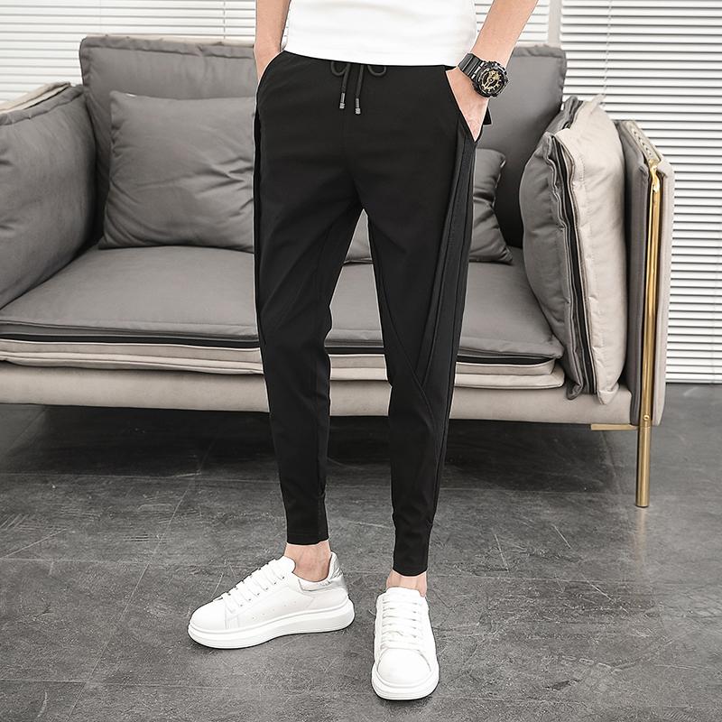 Korean summer pants men's fashion design 2020 slim men's harem pants ankle length solid all-match hip hop jogging men, Beige
Korean summer pants men's fashion design 2020 slim men's harem pants ankle length solid all-match hip hop jogging men, Beige