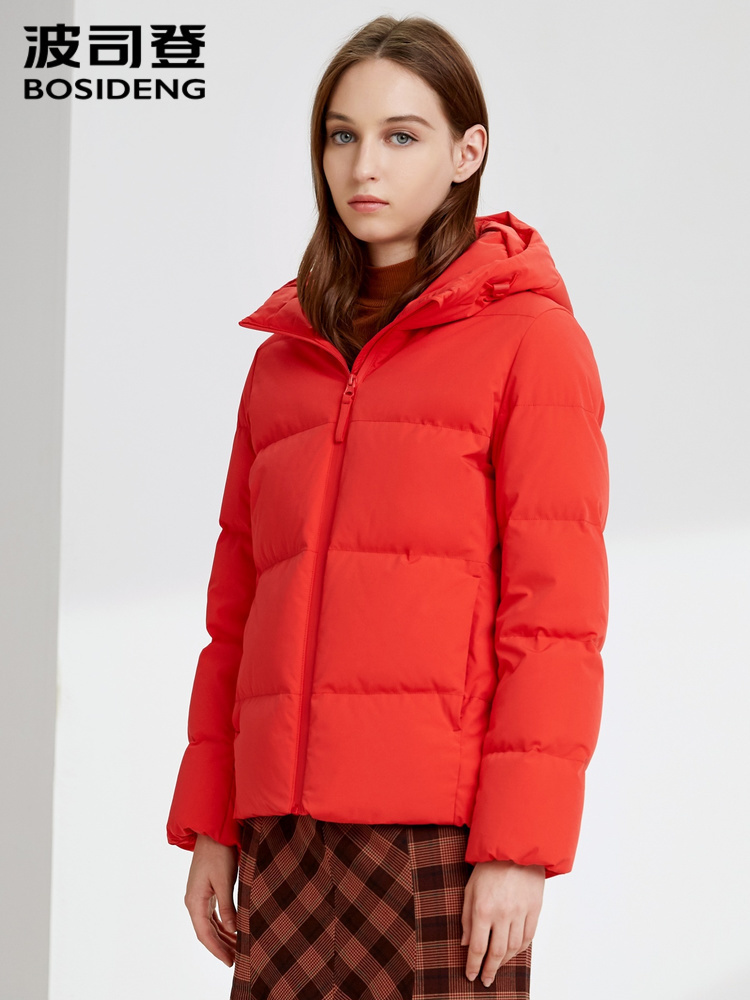 Women's Hooded Thickened Down Jacket Hooded Winter Fashion Warm Jacket B90141510DS 201019