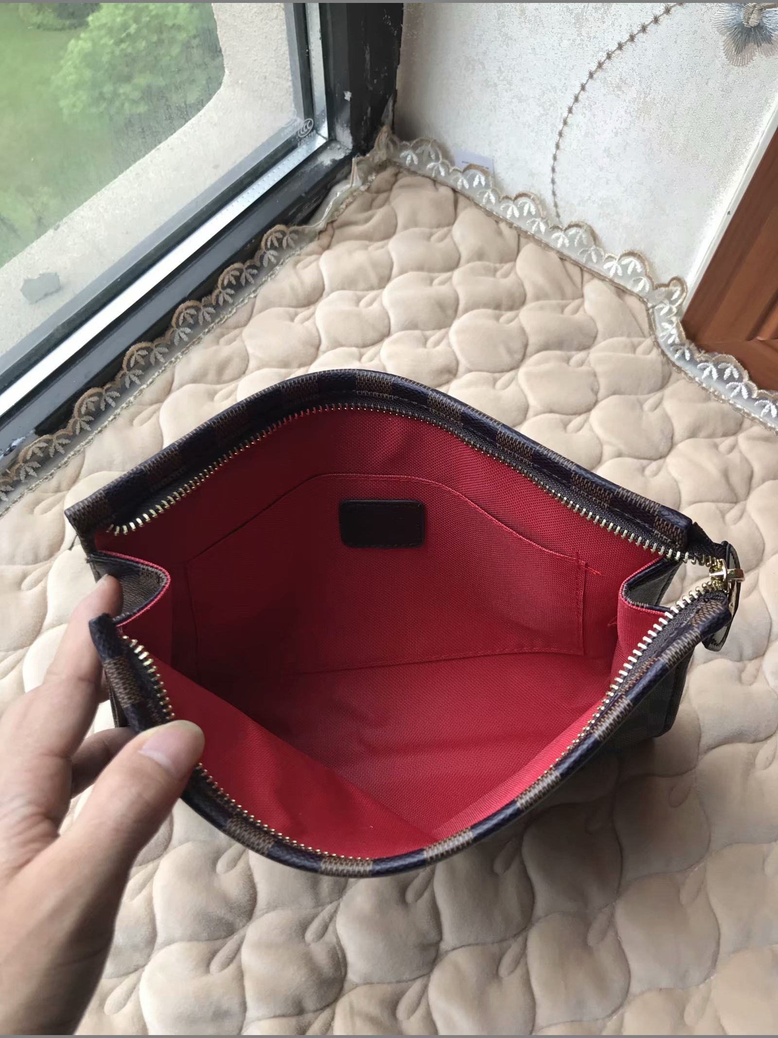 luxurys designers bag handbag Makeup Zopper Bags Clutch Women Cosmetic Women'S wallet
luxurys designers bag handbag Makeup Zopper Bags Clutch Women Cosmetic Women'S wallet