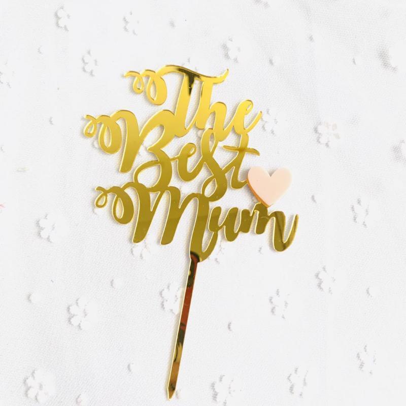 The Best MOM Birthday Acrylic Cake Topper Mother's Day Cupcake Topper Supplies for Mama Birthday Party Cake Decorations 2020 New1
The Best MOM Birthday Acrylic Cake Topper Mother's Day Cupcake Topper Supplies for Mama Birthday Party Cake Decorations 2020 New1