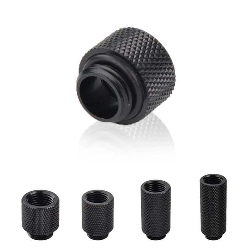 OCOCOO Water Cooler Extension Head 10 15 20 30 40mm Silver Black Brass G1/4 Thread Hard Tube Water Cooling Computer Diy
OCOCOO Water Cooler Extension Head 10 15 20 30 40mm Silver Black Brass G1/4 Thread Hard Tube Water Cooling Computer Diy