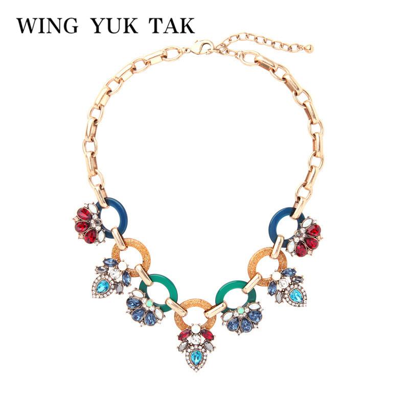Luxury Crystal Maxi Necklace Fashion Grandeur Charm Jewelry Multicolor Plant Flowers Bohemia Statement Necklace Pendant Women
Luxury Crystal Maxi Necklace Fashion Grandeur Charm Jewelry Multicolor Plant Flowers Bohemia Statement Necklace Pendant Women