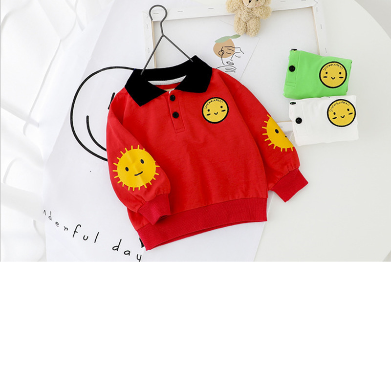 Spring Autumn Children Casual Clothing Kids Tracksuits Baby Boy Girl Cartoon T-Shirt Jeans 2pcs/Set Toddler Cotton Clothes SuitsX1019