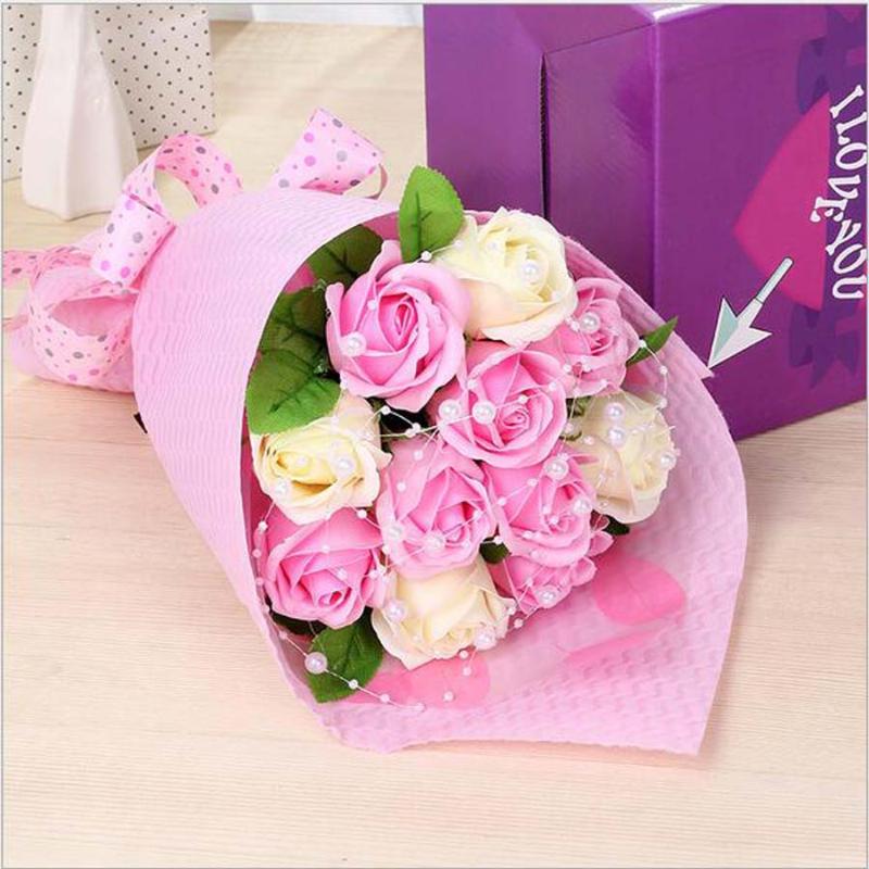 High quality Handmade creative soap roses bouquets simulation soap flowers pearl chain wedding valentine birthday flower, Blue
High quality Handmade creative soap roses bouquets simulation soap flowers pearl chain wedding valentine birthday flower, Blue