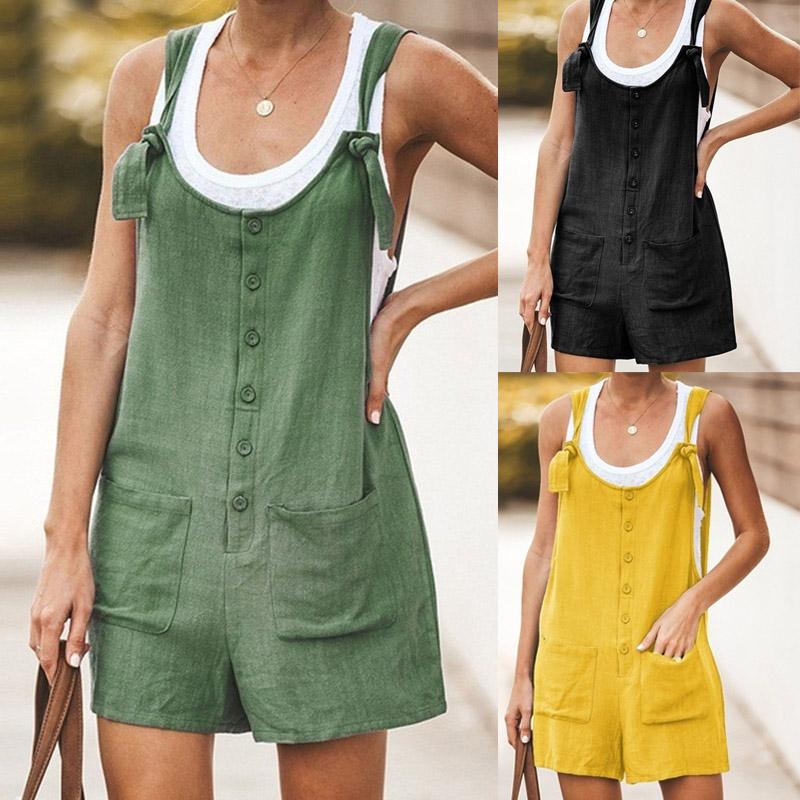 Solid Color Plus Size Casual Women Rompers Summer Backless Lace -up Playsuits Ladies Tank Jumpsuits Button Pocket Loose Overalls, Jcd-yy2128-khaki
Solid Color Plus Size Casual Women Rompers Summer Backless Lace -up Playsuits Ladies Tank Jumpsuits Button Pocket Loose Overalls, Jcd-yy2128-khaki