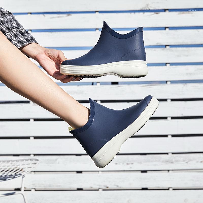 Fashion rain boots women casual wild low-heeled comfortable non-slip wear-resistant short water boots black work water1
Fashion rain boots women casual wild low-heeled comfortable non-slip wear-resistant short water boots black work water1