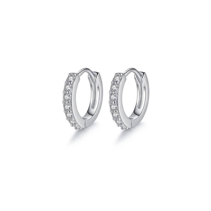 Leouerry 925 Sterling Silver Earrings for Women Mini Round Hoop Charming Earring Black/Clear Zircon Earrings Silver 925 Jewelry
Leouerry 925 Sterling Silver Earrings for Women Mini Round Hoop Charming Earring Black/Clear Zircon Earrings Silver 925 Jewelry
