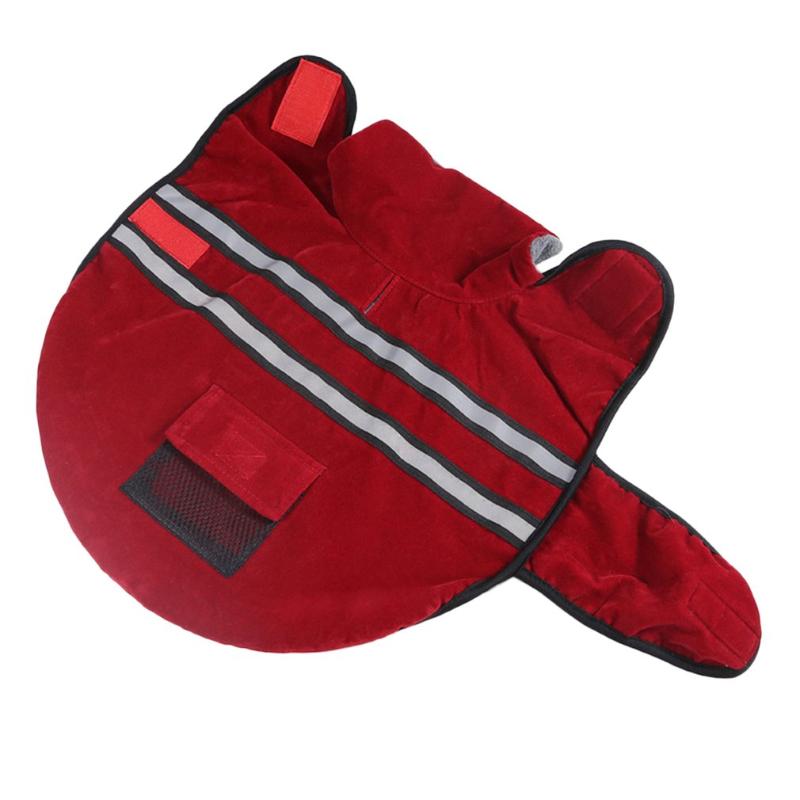 Pet Dog Clothes Warm Winter Coat Jacket Clothing with Reflective Belt for Dogs Large Size Golden Retriever Labrador, Red
Pet Dog Clothes Warm Winter Coat Jacket Clothing with Reflective Belt for Dogs Large Size Golden Retriever Labrador, Red