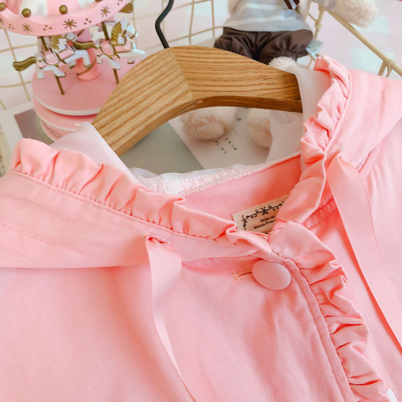 Merry Pretty Women's Autumn Winter Basic Jackets Ladis Rabbit Ears Embroidery Cute Jacket Single Breasted Pink Outerwear 201026