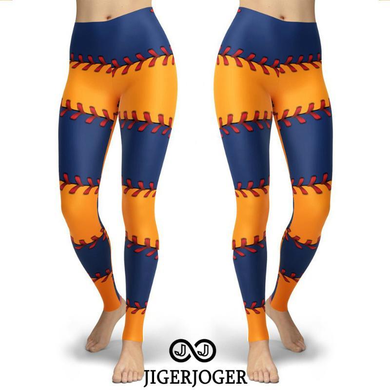 JIGERJOGER Baseball Football Team Leggings Navy Orange Hockey fan club sport leggings gym pants women customized sports wear, As pic
JIGERJOGER Baseball Football Team Leggings Navy Orange Hockey fan club sport leggings gym pants women customized sports wear, As pic
