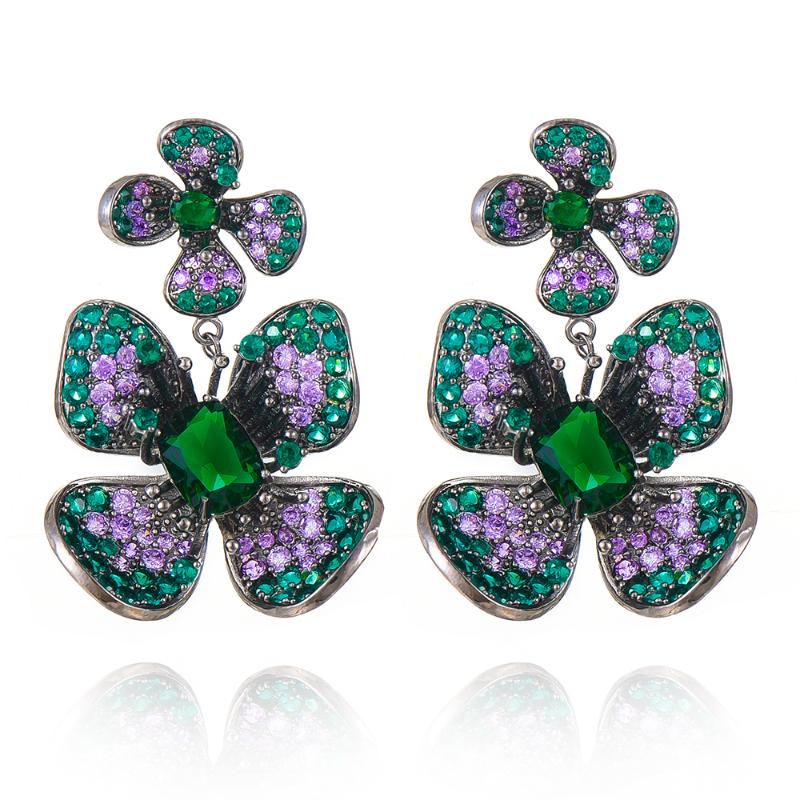 missvikki Luxury elegant Gorgeous Green Flowers Pendant Earring Jewelry Fashion Trend Actor Dancer Bridal Wedding Party 2021 New
missvikki Luxury elegant Gorgeous Green Flowers Pendant Earring Jewelry Fashion Trend Actor Dancer Bridal Wedding Party 2021 New