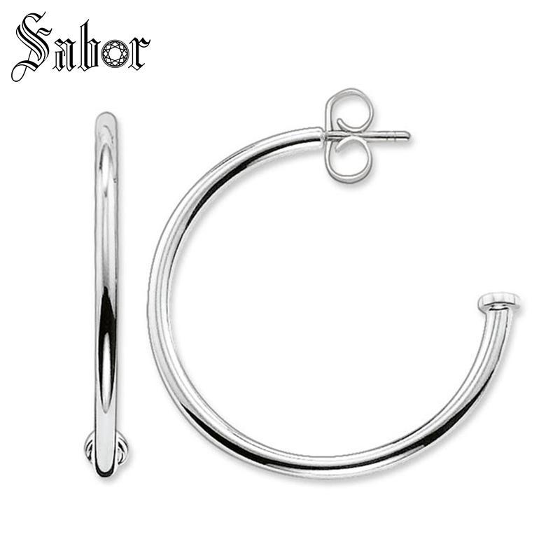 Hoop Earrings Hinged Creole For Beads 925 Sterling Silver Gift For Women High Quality Earring Zirconia Fashion Jewelry
Hoop Earrings Hinged Creole For Beads 925 Sterling Silver Gift For Women High Quality Earring Zirconia Fashion Jewelry