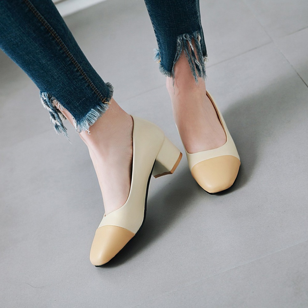 2021 New Size Large 33-45 Basic Women Low-heel Mixed Spring Ladies Only Shoes Woman Carry Gout FA8A, Beige
2021 New Size Large 33-45 Basic Women Low-heel Mixed Spring Ladies Only Shoes Woman Carry Gout FA8A, Beige