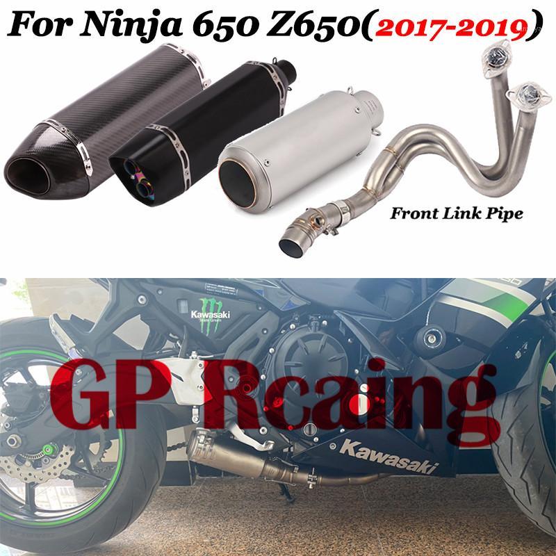 Slip On For Z650 Ninja 650 Ninja650 2020 Motorcycle Exhaust Modified Motorbike Escape DB Killer Front Middle Link Pipe1
Slip On For Z650 Ninja 650 Ninja650 2020 Motorcycle Exhaust Modified Motorbike Escape DB Killer Front Middle Link Pipe1
