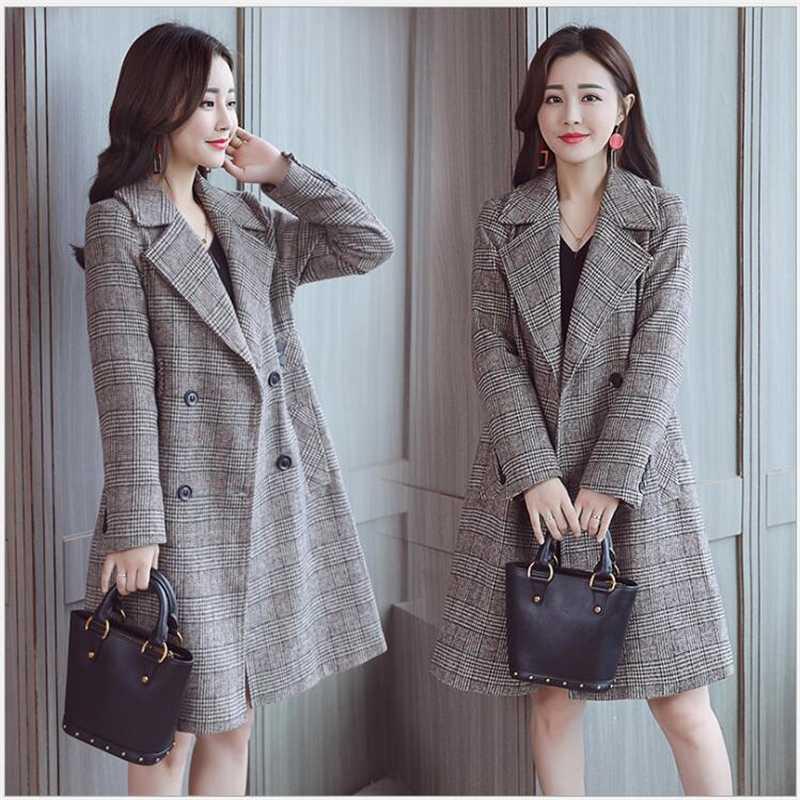 Women Winter slim Long Woolen Coat Streetwear 2020 Ladies Trench Korean Fashion Female Clothing Windbreaker 2xl Z280, Brown
Women Winter slim Long Woolen Coat Streetwear 2020 Ladies Trench Korean Fashion Female Clothing Windbreaker 2xl Z280, Brown