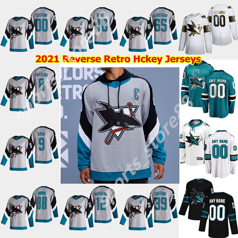 San Jose Sharks 2021 Reverse Retro Hockey Jersey 88 Brent Burns Jersey Logan Couture Joe Thornton Erik Karlsson Evander Kane Custom Stitched, Colour 6
San Jose Sharks 2021 Reverse Retro Hockey Jersey 88 Brent Burns Jersey Logan Couture Joe Thornton Erik Karlsson Evander Kane Custom Stitched, Colour 6