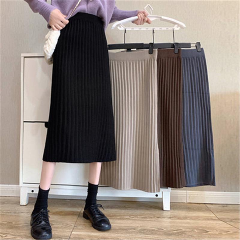 Skirts Autumn Winter Long Women Slim Fit Tender Sexy Solid Knitting High Waist Thermal Windproof Chic Elegant Modern Bottoms, Black
Skirts Autumn Winter Long Women Slim Fit Tender Sexy Solid Knitting High Waist Thermal Windproof Chic Elegant Modern Bottoms, Black