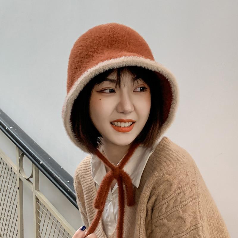 New Women Spring Winter Outdoor Vacation Lady Panama Knitting Solid Thickened Soft Warm Fishing Cap Bucket Hat for Women Present, Brown
New Women Spring Winter Outdoor Vacation Lady Panama Knitting Solid Thickened Soft Warm Fishing Cap Bucket Hat for Women Present, Brown