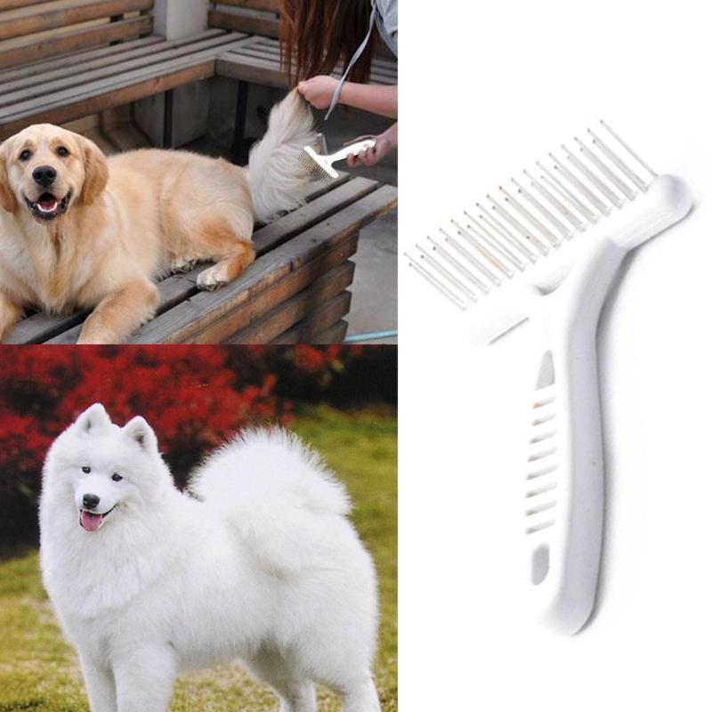 White Rake Comb for Dogs Brush Short Long Hair Fur Shedding Remove Cat Dog Brush Grooming Tools Pet Dog Supplies
White Rake Comb for Dogs Brush Short Long Hair Fur Shedding Remove Cat Dog Brush Grooming Tools Pet Dog Supplies
