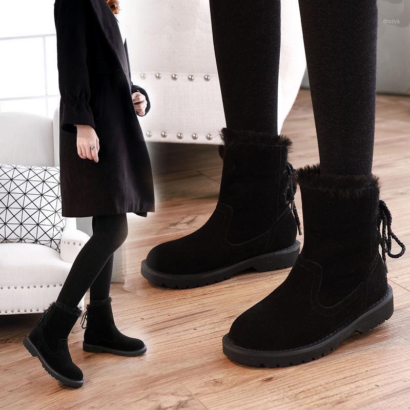 New High-top Winter Warm Snow Boots Women Low-tube Non-slip Thick Snow Boots Women's Women's Shoes1, Black 
New High-top Winter Warm Snow Boots Women Low-tube Non-slip Thick Snow Boots Women's Women's Shoes1, Black