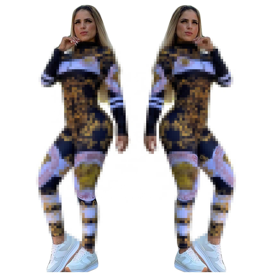Autumn and Winter Tracksuits Young Lady Sport Comfortable Fashion Women' Digital Printed Casual Two Pieces Set Zipper Jacket With Pants, V-j2301-colorful
Autumn and Winter Tracksuits Young Lady Sport Comfortable Fashion Women' Digital Printed Casual Two Pieces Set Zipper Jacket With Pants, V-j2301-colorful