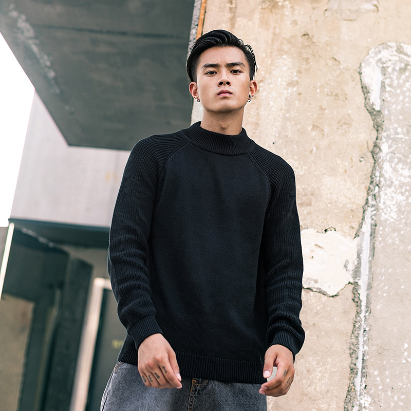 2020 Brand New Men's Jackets Sweater Solid Color Sweater Casual Pullover for Male Shoulder-less Turtleneck Jacket Clothing, Dark gray
2020 Brand New Men's Jackets Sweater Solid Color Sweater Casual Pullover for Male Shoulder-less Turtleneck Jacket Clothing, Dark gray