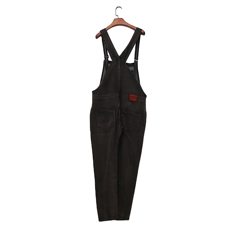 men's Casual Jeans Pants With Belts Fashion Casual Straps Jumpsuit Hot Retro men's Jeans High Quality Male Wild Trousers T200614