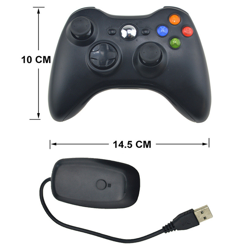 Top Quality 2.4G Gamepad Joystick Wireless Controller For Xbox 360 For PS3 PC Game Controller Gamepad Joypad With Retail Box