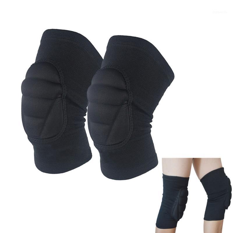 1 Pair Knee Pads Thicken Sports Kneecap Silicone Knee Protector For Soccer Basketball Volleyball Crawling (Black)1
1 Pair Knee Pads Thicken Sports Kneecap Silicone Knee Protector For Soccer Basketball Volleyball Crawling (Black)1
