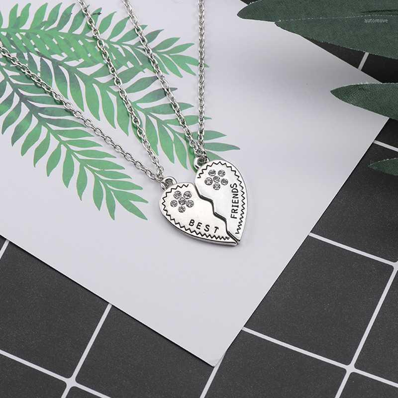New Forever Friendship BFF Best Friends Pendants Necklace Crystal Flower Puzzle Heart Sister Girlfriend Wedding Jewellery1
New Forever Friendship BFF Best Friends Pendants Necklace Crystal Flower Puzzle Heart Sister Girlfriend Wedding Jewellery1