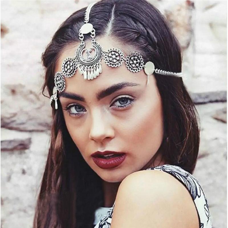 Fashion Simple Retro Hollow Carved Tassel Hair Accessories Vintage Silver Color Boho Ethnic Head Chain Hair Jewelry For Women
Fashion Simple Retro Hollow Carved Tassel Hair Accessories Vintage Silver Color Boho Ethnic Head Chain Hair Jewelry For Women