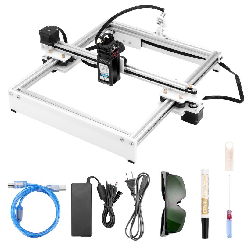 30W CNC Laser Engraving Machine Off-line Control Desktop DIY Engraver Logomark Printer CNC Machine Tool Laser Engraver
30W CNC Laser Engraving Machine Off-line Control Desktop DIY Engraver Logomark Printer CNC Machine Tool Laser Engraver