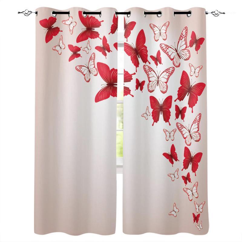 Red Butterfly Beautiful Window Curtains Bedroom Kitchen Curtain Panel Christmas Home Decor Curtains for Living Room1, Lex09796clfz1
Red Butterfly Beautiful Window Curtains Bedroom Kitchen Curtain Panel Christmas Home Decor Curtains for Living Room1, Lex09796clfz1