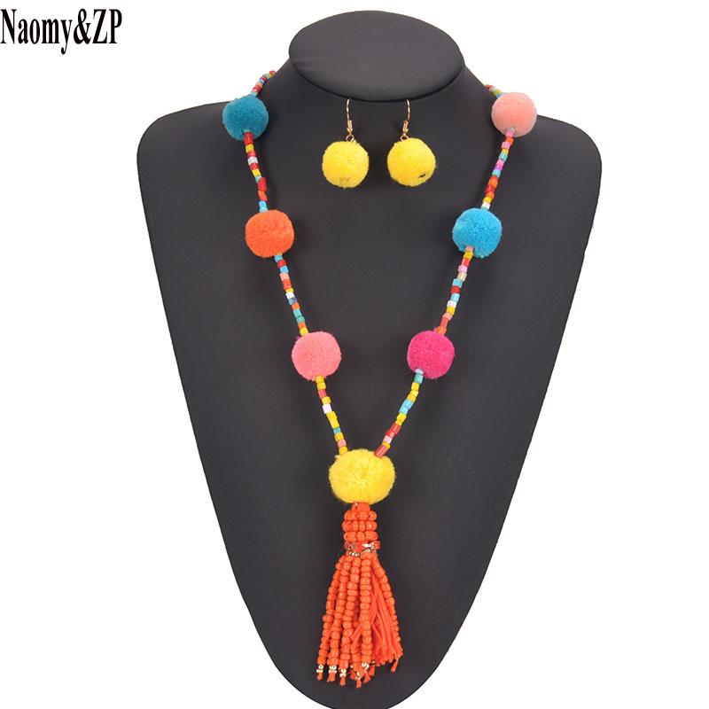 Pendant Necklaces Naomy&ZP Brand Bohemian Tassel Necklace For Women Long Colorful Boho Ethnic Female Cute Maxi Statement Bohemia
Pendant Necklaces Naomy&ZP Brand Bohemian Tassel Necklace For Women Long Colorful Boho Ethnic Female Cute Maxi Statement Bohemia