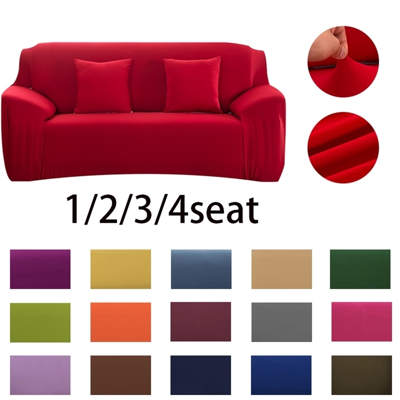 22 Colors Elastic Sofa Cover Stretch Tight Wrap All-inclusive Sofa Covers For Living Room Couch Cover Chair Pillow Cases LJ201216
22 Colors Elastic Sofa Cover Stretch Tight Wrap All-inclusive Sofa Covers For Living Room Couch Cover Chair Pillow Cases LJ201216