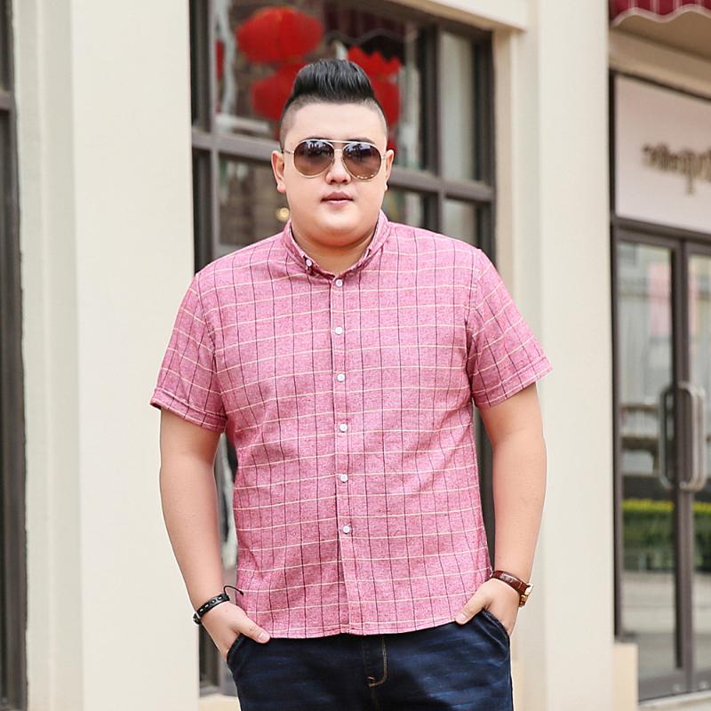 Smart Casual Fashion Plain Men Shirt Checkerboard Print Dress Shirt Short Sleeve Summer Turn-down Collar Camisa Masculina, Beige
Smart Casual Fashion Plain Men Shirt Checkerboard Print Dress Shirt Short Sleeve Summer Turn-down Collar Camisa Masculina, Beige